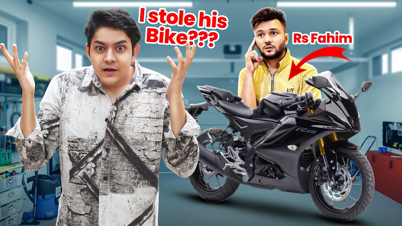 I stole RS Fahim's Bike and Surprised him with a New Bike