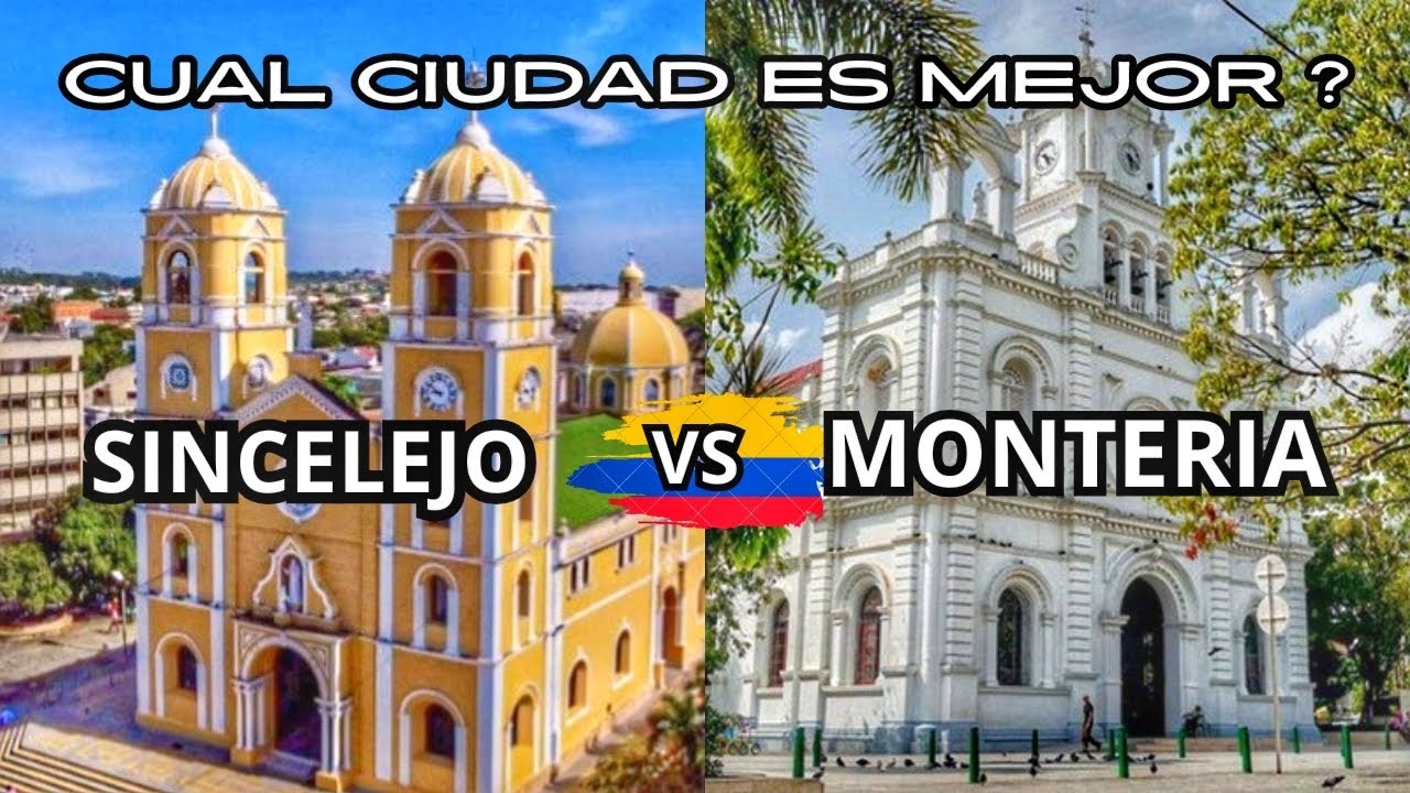 SINCELEJO SUCRE 🇨🇴 VS MONTERÍA CÓRDOBA 🇨🇴 | COMPARACIÓN CON DATOS Y ESTADÍSTICAS