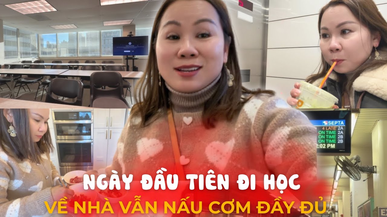 Ngày Đầu Tiên Cắp Sách Đến Trường Ở Độ Tuổi U50, Học Xong Về Nhà Vẫn Cơm Nước Tươm Tất Cho Chồng Con