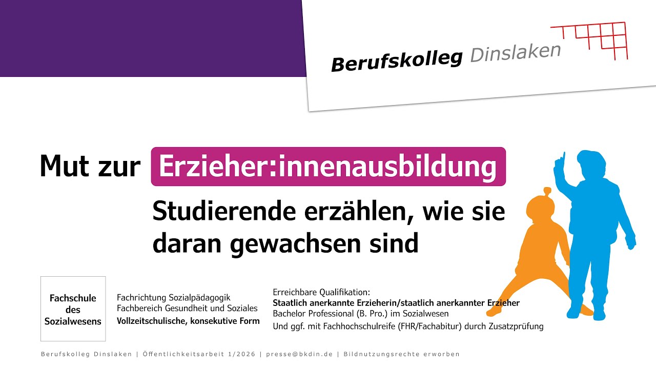 Mut zur Erzieher:innenausbildung: Studierende erzählen, wie sie daran gewachsen sind