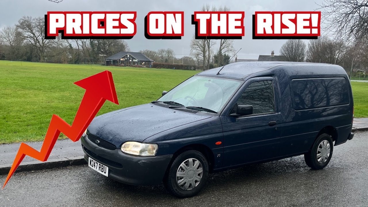 I HAD TO PURCHASE THIS FORD ESCORT VAN FROM EBAY!