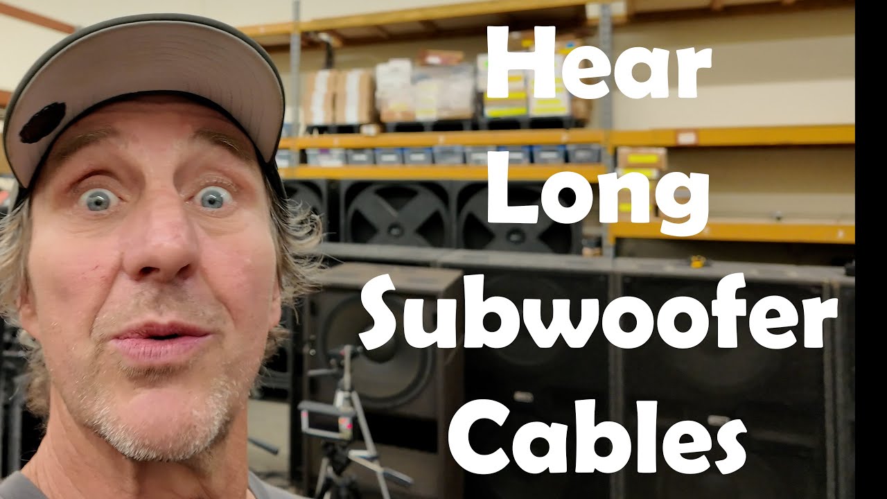 Can You Hear Long vs Short Subwoofer Cables?