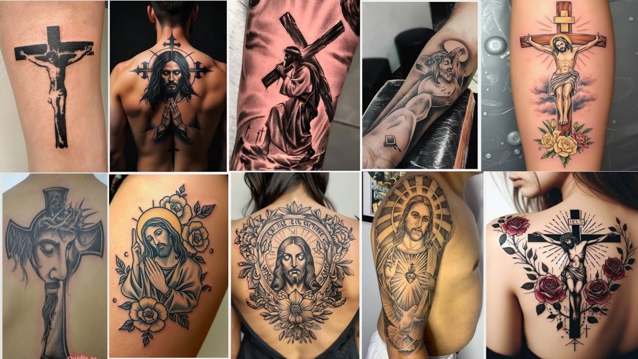 Jesus Tattoo Design's 
