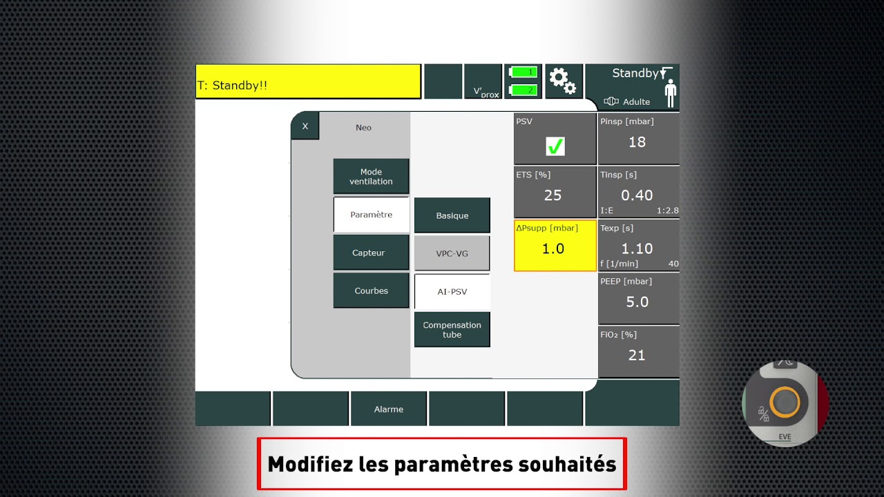 08 1 Configuration les boutons de sélection rapide NEO