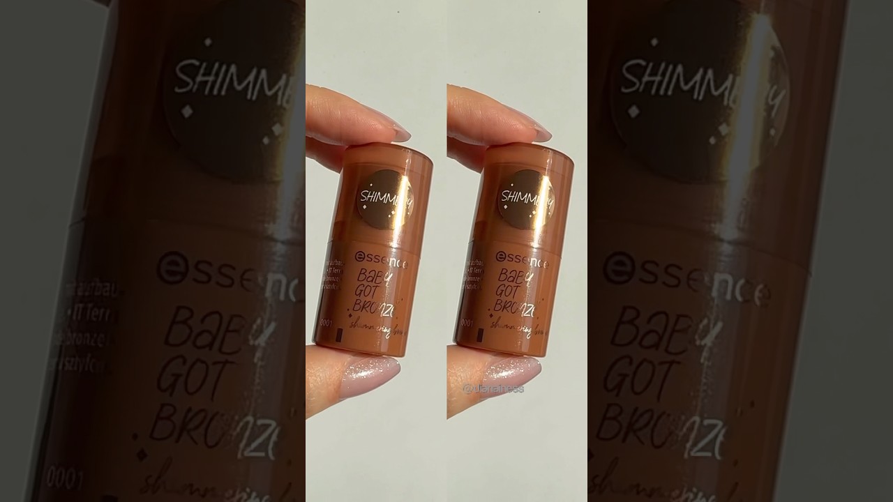 Essence🧸Baby got Bronze 🤎 Shimmery Bronzer Stick #shorts