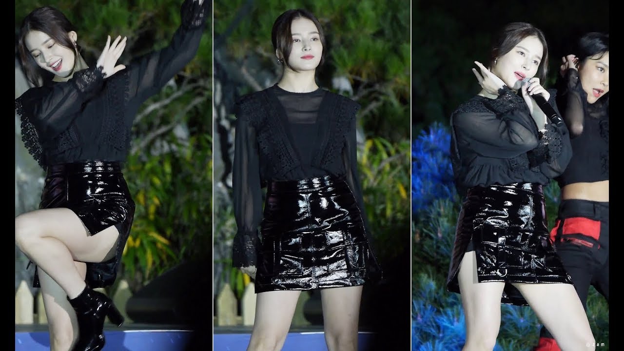 191018 모모랜드 낸시 - 뿜뿜 & BAAM & 암쏘핫 (강감찬축제 낙성대공원) 직캠 fancam by zam