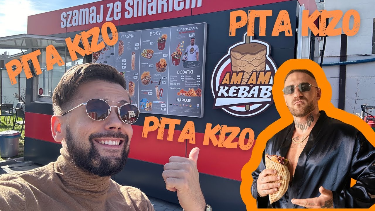JAK SMAKUJE PITA KIZO? TEST AM AM KEBAB| MUKBANG | ASMR po polsku