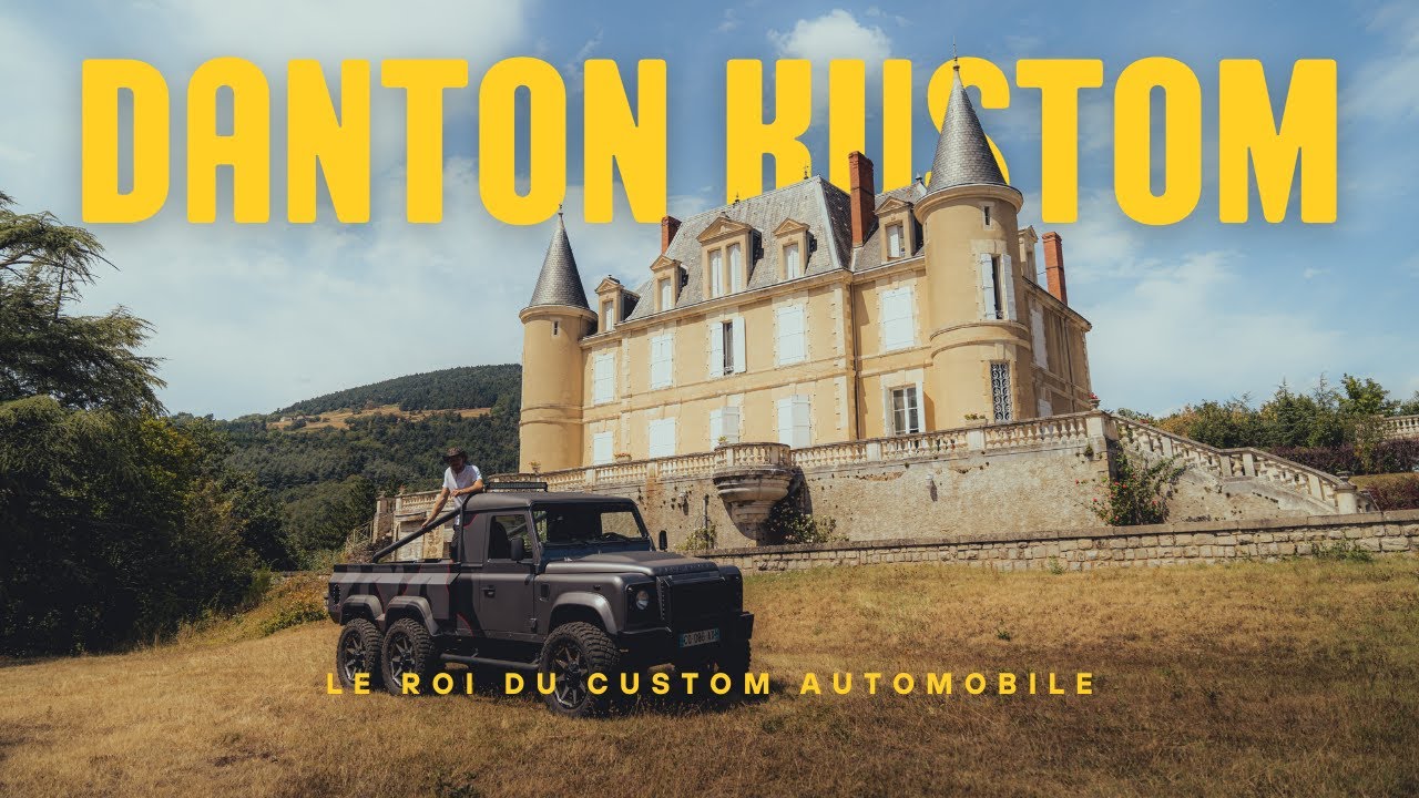 Le roi du CUSTOM automobile - Alexandre Danton crée des VOITURES dans son chateau 😮