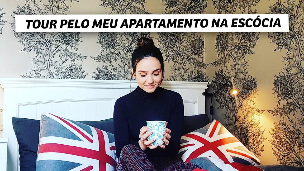 Tour pelo meu apartamento na Escócia (Edimburgo) | Anita Bem Criada