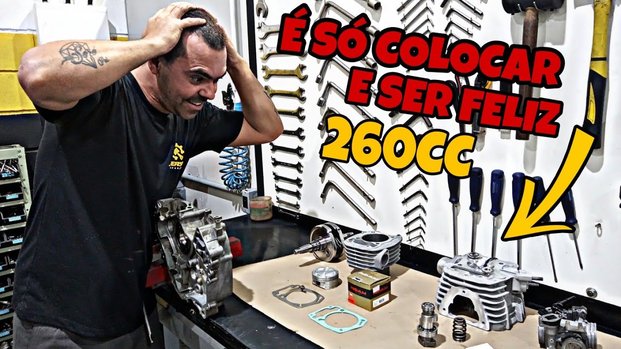 KITZÃO SÓ MONTAR E SER FELIZ ! 260CC🔥
