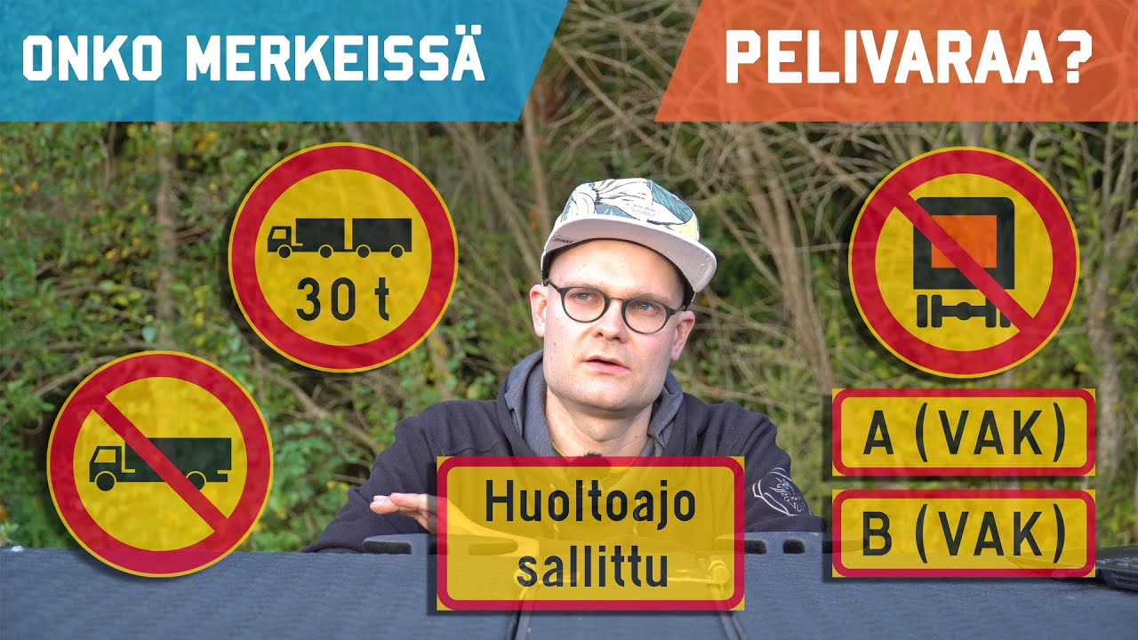 Ison auton kuljettajalle tärkeät merkit - ja piilevät merkitykset