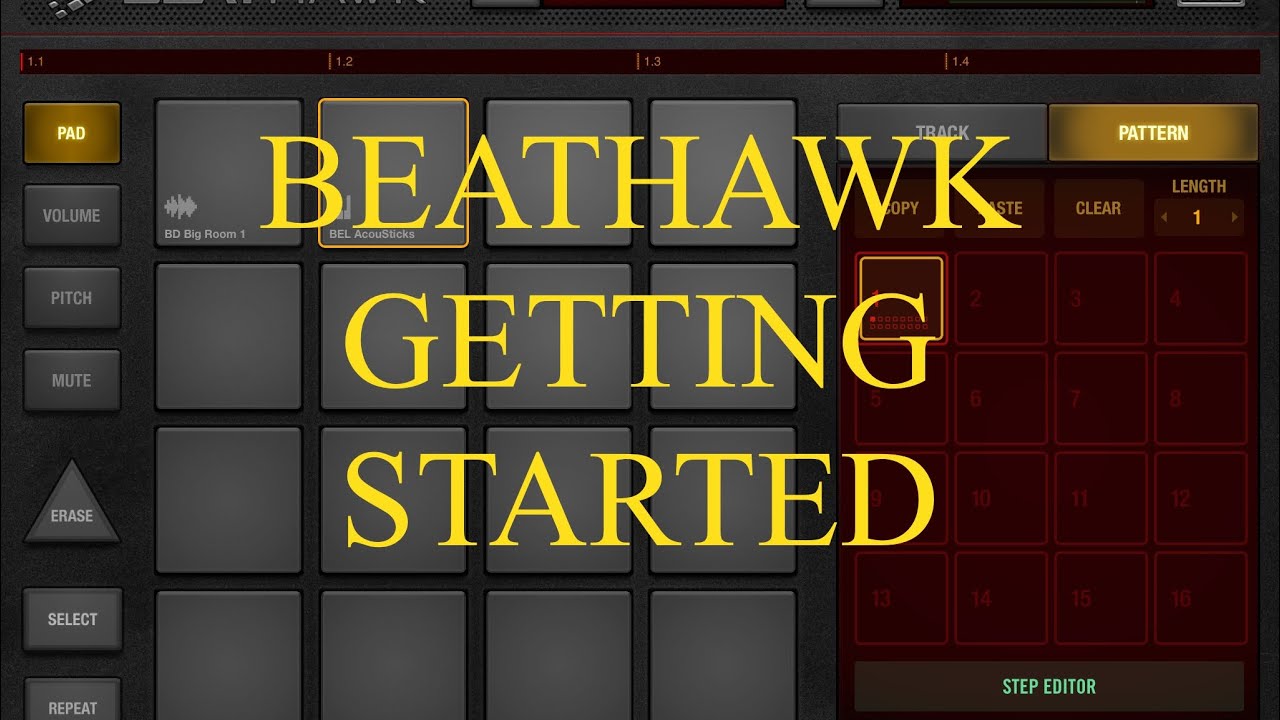 UVI BeatHawk - Tutorial: Exploring the App Part 1, Getting Started