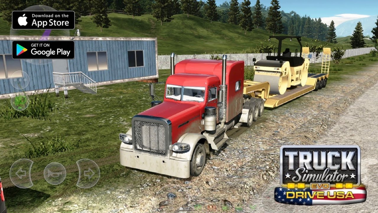 TRUCK SIMULATOR DRIVE USA:EVO - VIRANDO A NOITE NA ESTRADA DA AMÉRICA - ENTREGA DE HORÁRIO -