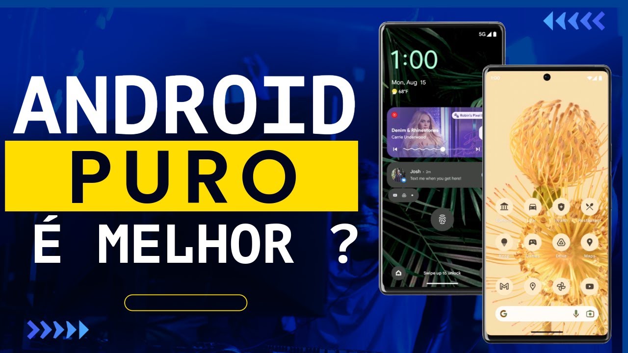 VANTAGENS DO ANDROID PURO EM 2024 (ANDROID 15)