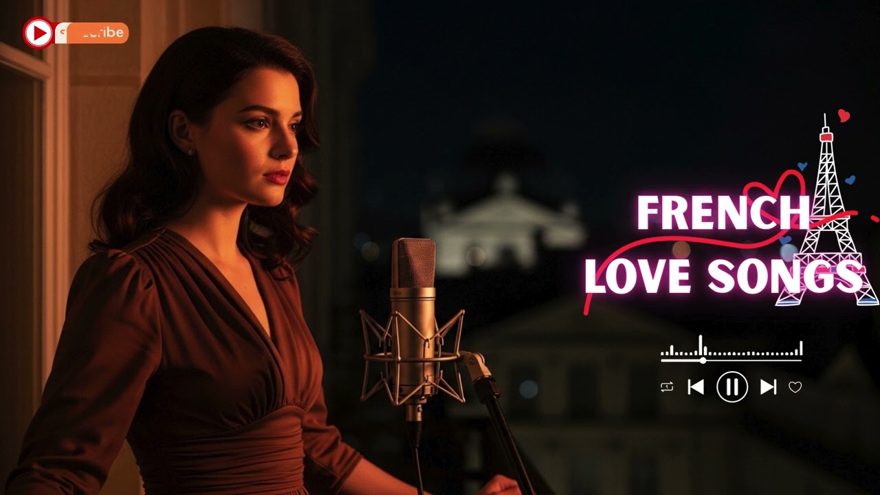 Beautiful French Love Songs 💞 Romantic Paris Music for Quiet Moments