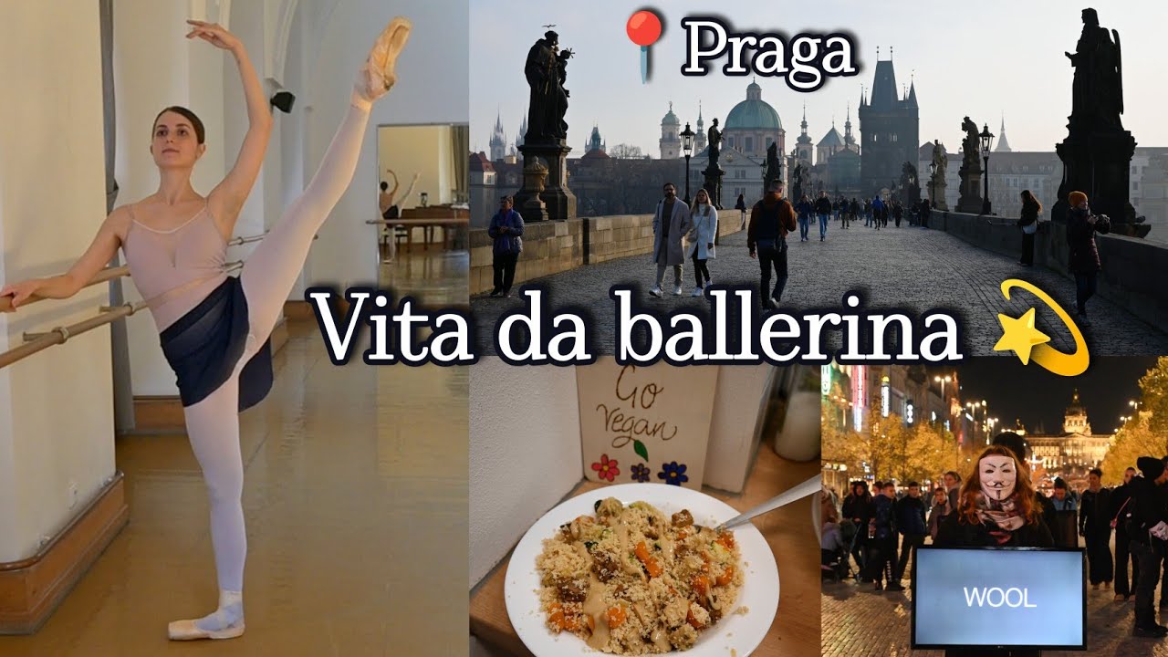 Un giorno nella mia nuova vita a Praga - Danza, cibo veg, attivismo🌿