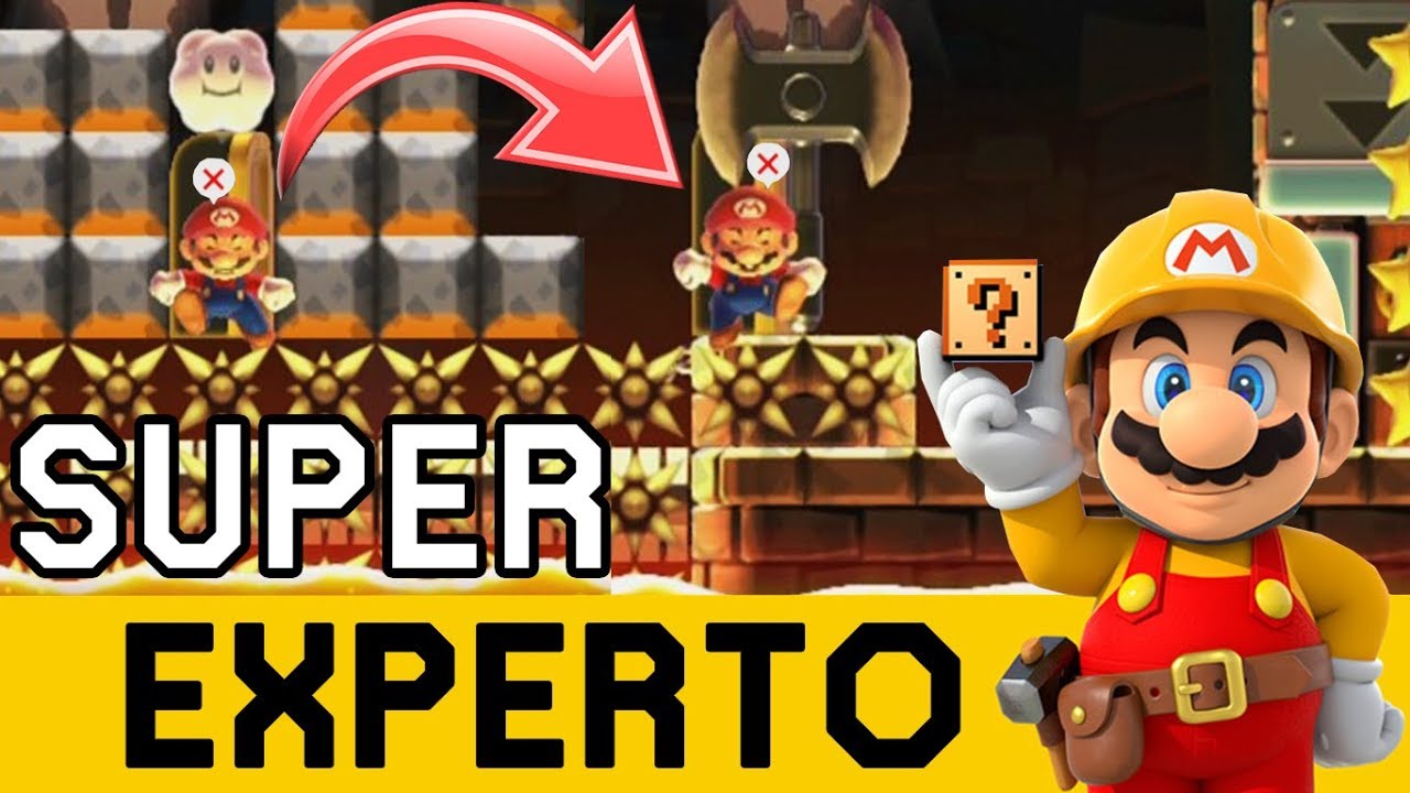 SALTO PERFECTO EN UN MILISEGUNDO ¡¡2 VECES!! - SUPER EXPERTO NO SKIP | Super Mario Maker - ZetaSSJ