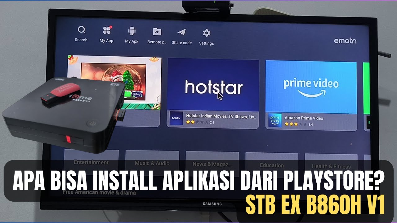 Alternatif Playstore untuk STB ex Indihome B860H v1.1 Fw Aero Bisa Instal Netflix Youtube Vidio