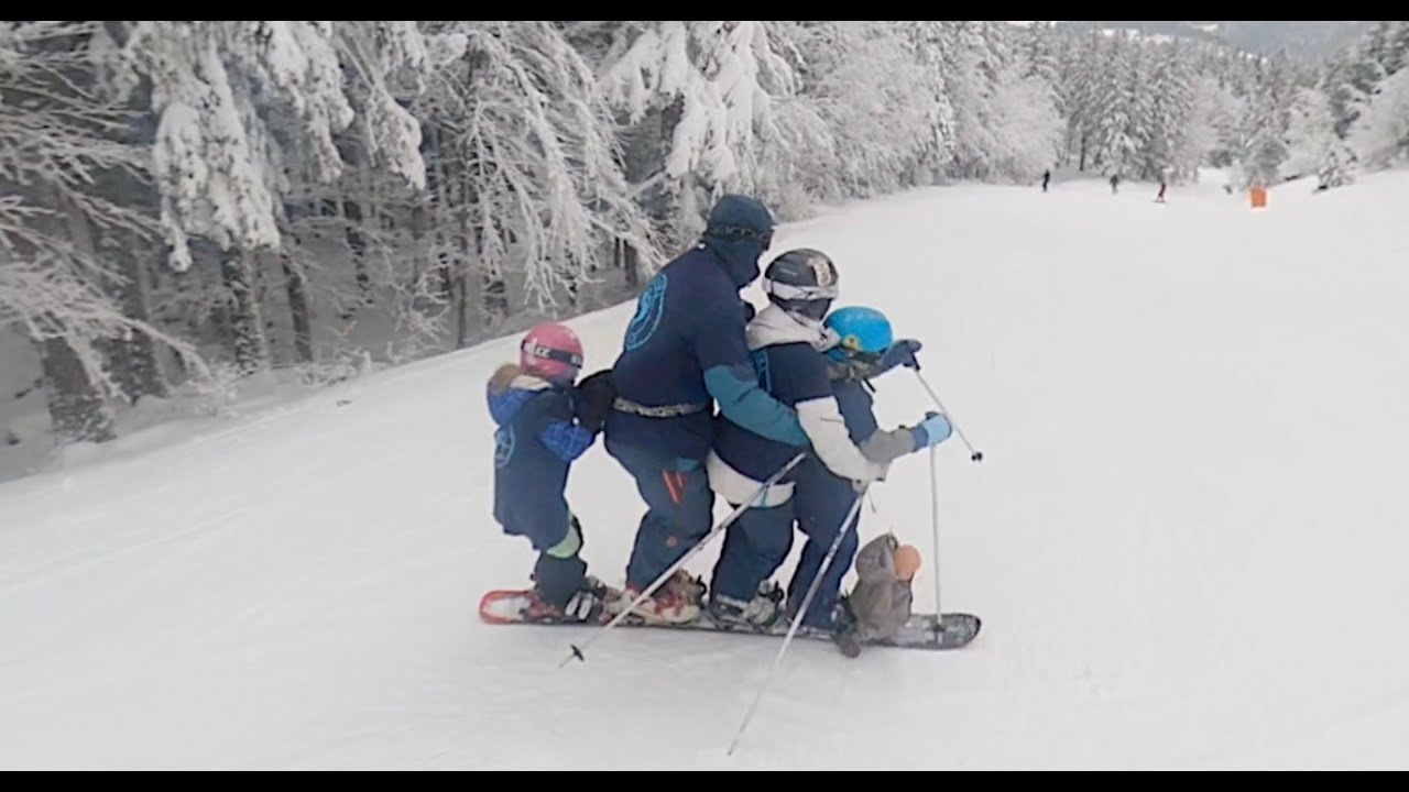 Mondial 2023 - Monoski Family on Quad