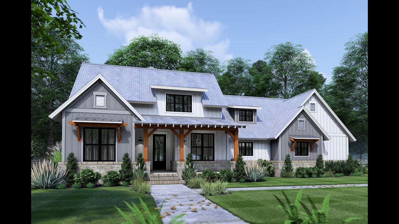 Cozy 3-Bed Design Under 1,500 Sq Ft: Modern Farmhouse Tour [9401-00121]