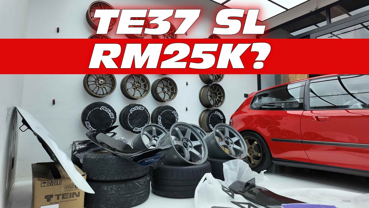 RM25K TE37 SL for Civic FL5 by Nai Shop JB