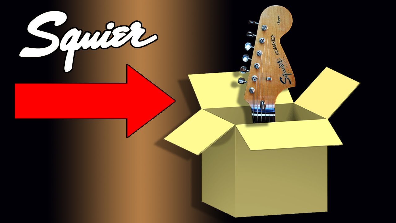SQUIER JAGMASTER made in Japan 1997. Unboxing.