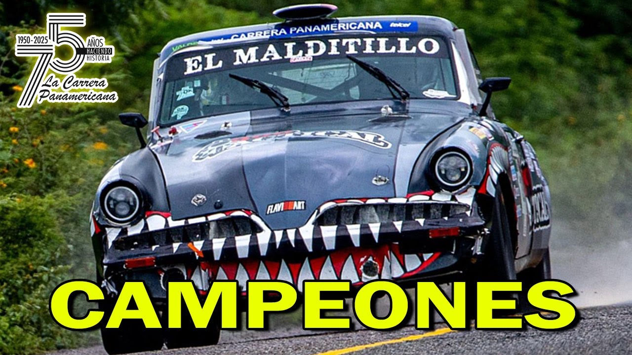La Carrera Panamericana 2025 Ganador - Ricardo Cordero - Mejores Momentos - Acciones & Más
