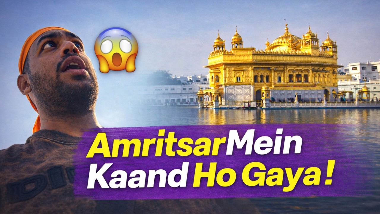 Amritsar May Hua Zagda! Visiting Golden Temple and Jallianwala Bagh | Amritsar Vlog Part 1