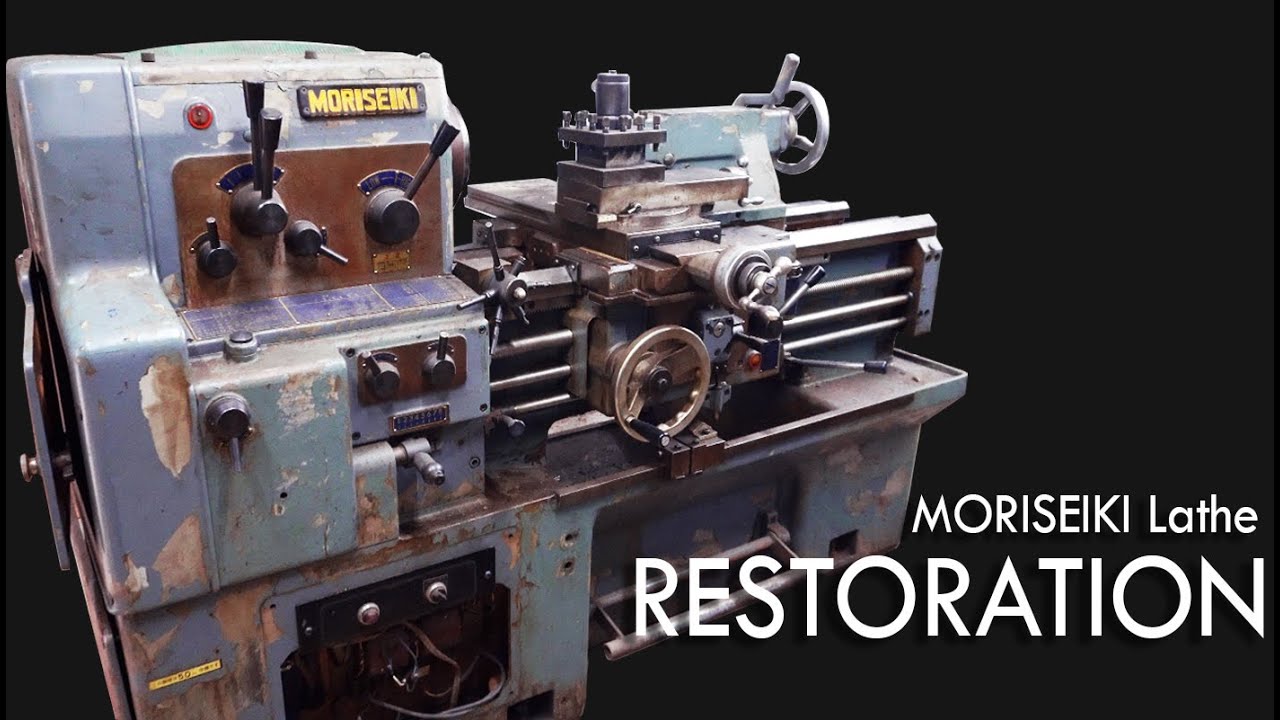 MORISEIKI lathe RESTORATION - Part 1