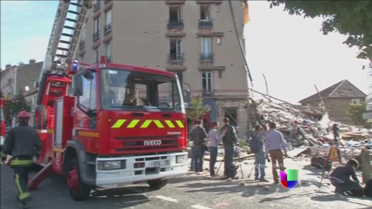 Francia busca sobrevivientes de una explosi&oacute;n