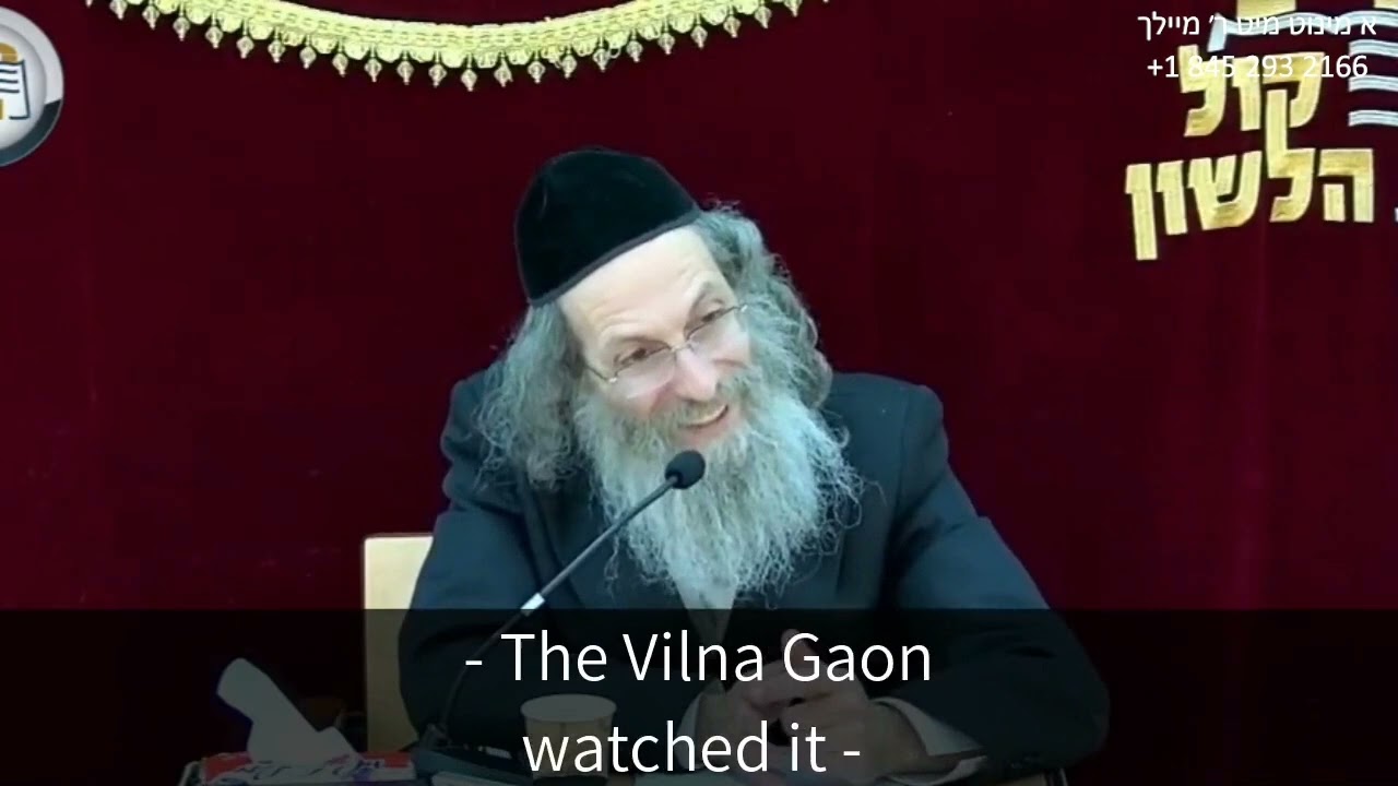The Greatest Jewish Story of All Time - Emuna by Rabbi Biderman and the Vilna Gaon -Live No Regrets