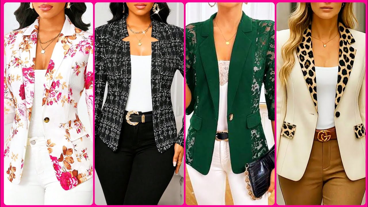 Genius And Modern Women's Blazer Jacket 🧥 2026