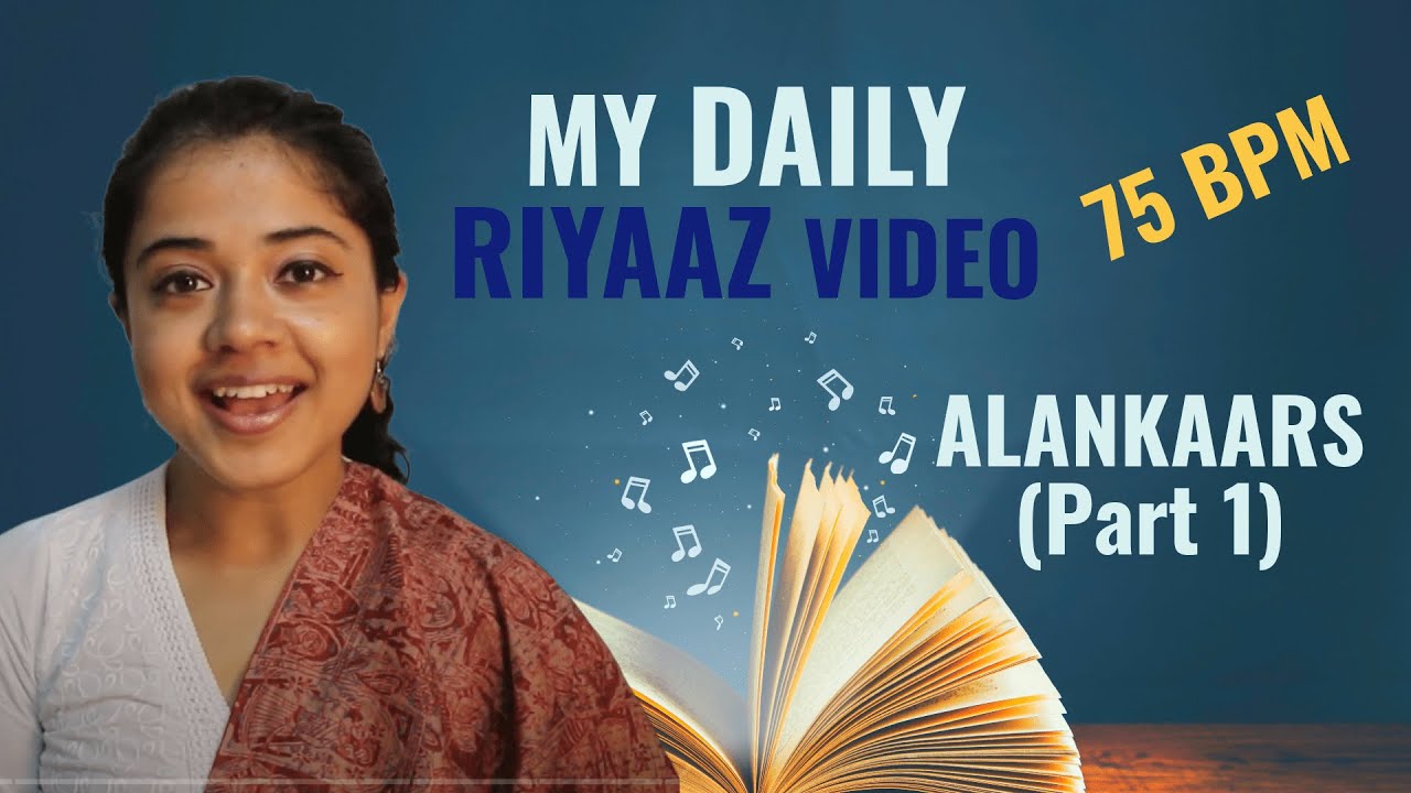 My Daily Riyaaz (Alankaars Part 1) 75 BPM | Chandrani's Online Music Class