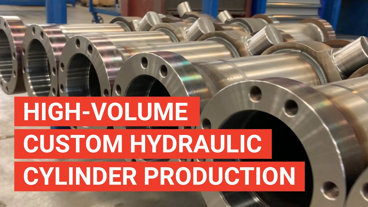 High-volume Custom Hydraulic Cylinder Production