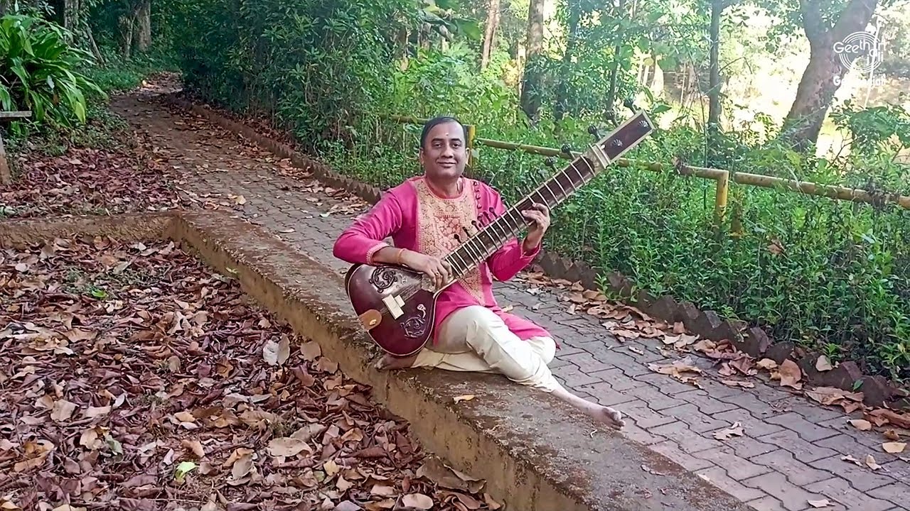 Healing Ragas | Rag Brindavana Sarang | Sitar Hindustani Classical Instrumental |Sivaramakrishna Rao