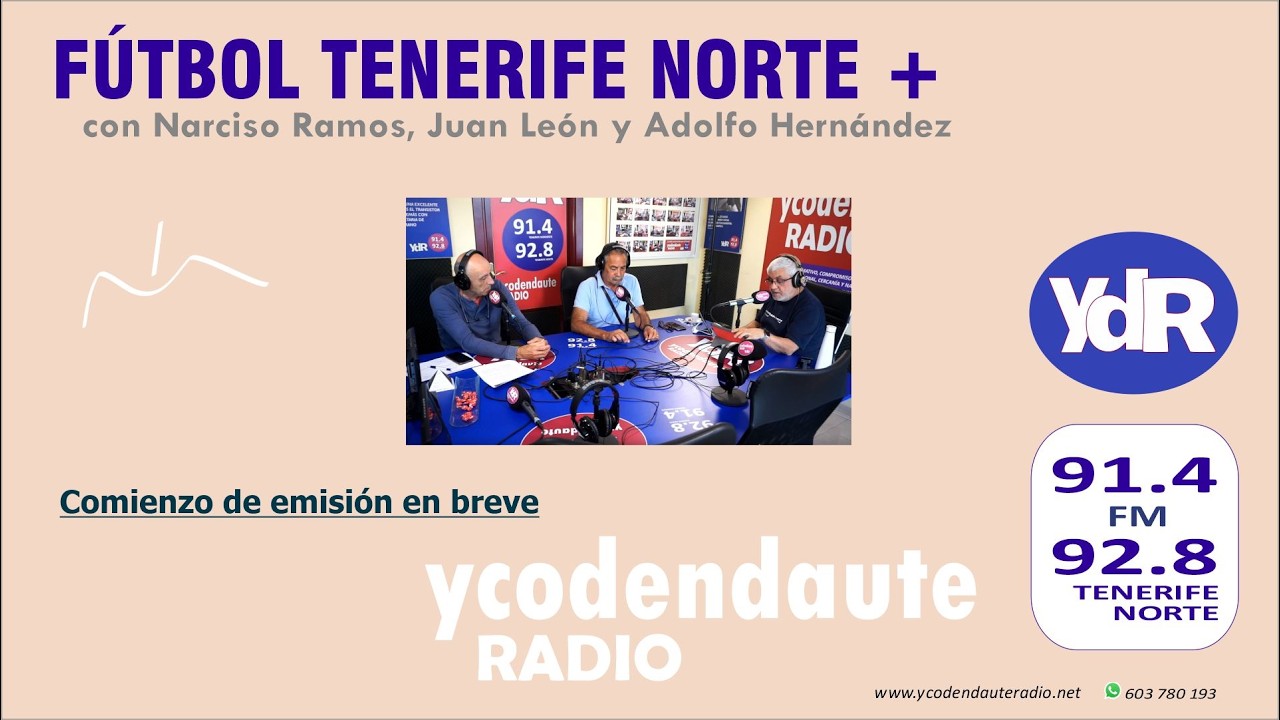 23.02.2026 / FUTBOL TENERIFE NORTE +... con Narciso Ramos