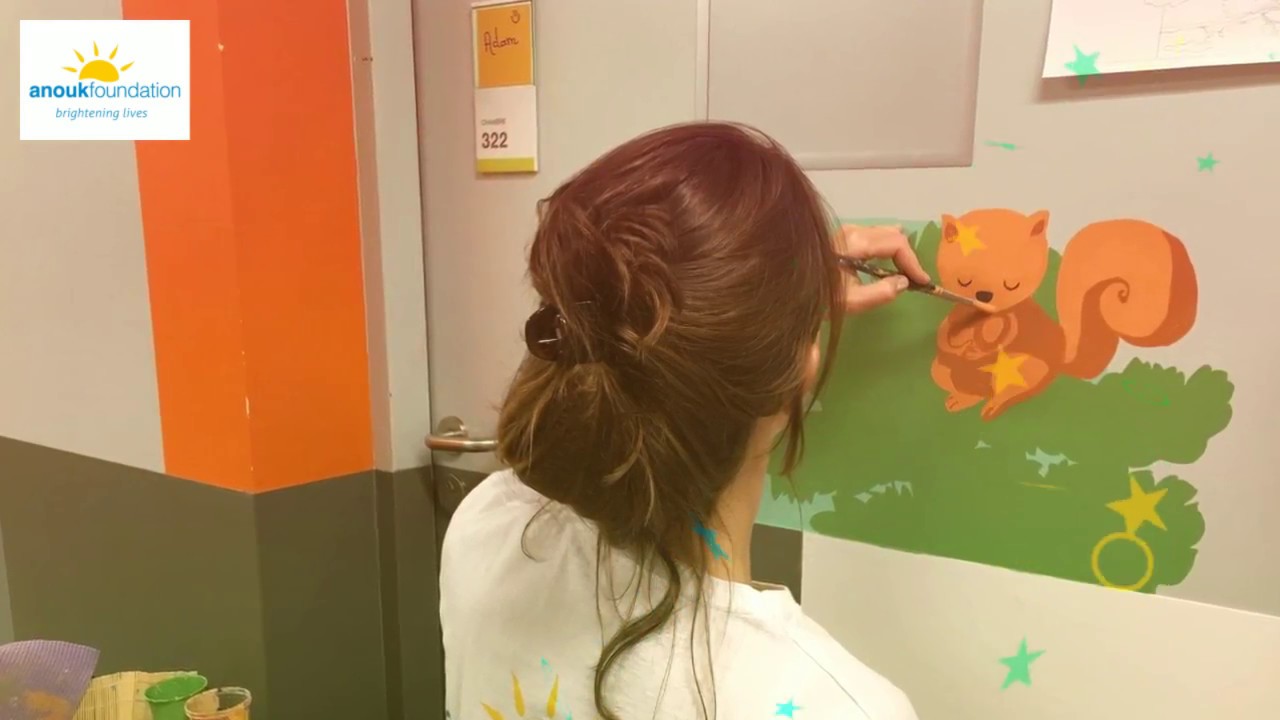 Character Murals for Little Patients at Hospital Necker in Paris (FR)