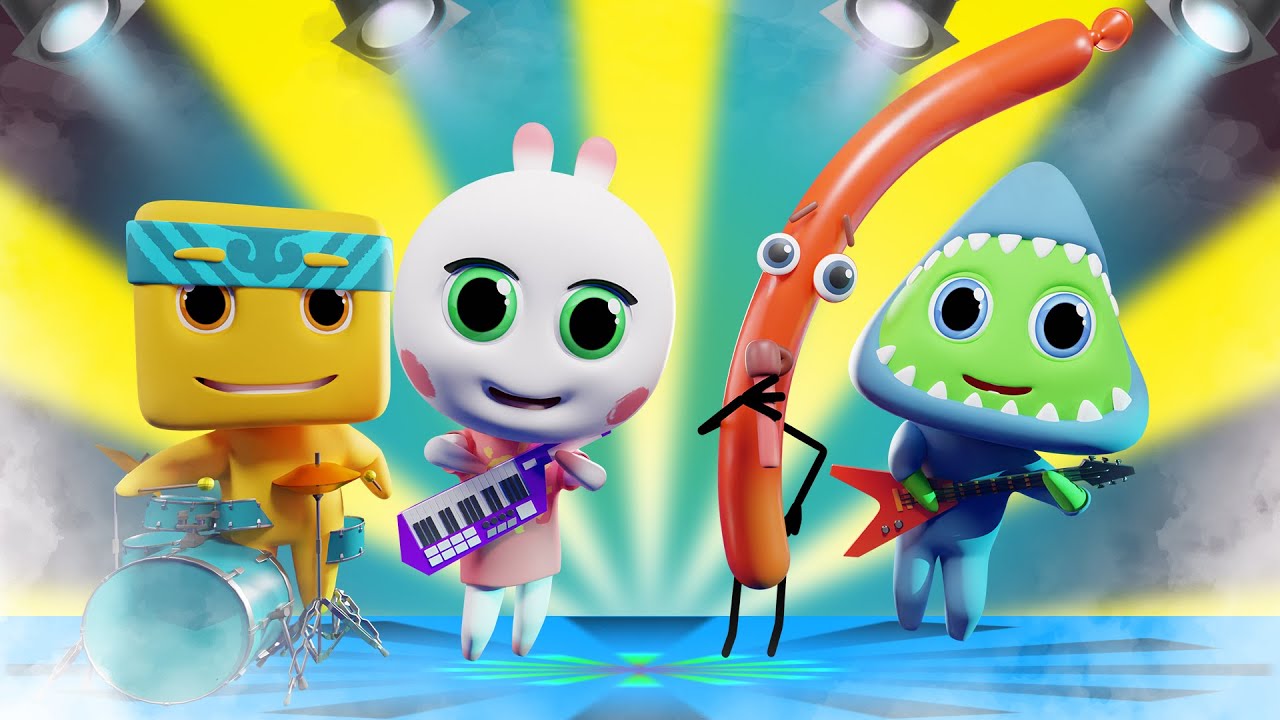 Banda Musical Divertida De Aliens | D Billions Canciones Infantiles