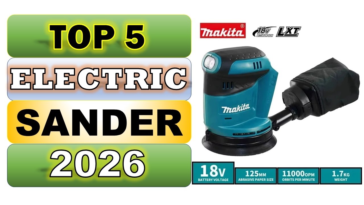 Top 5 Best Electric Sander in 2026 || From Aliexpress
