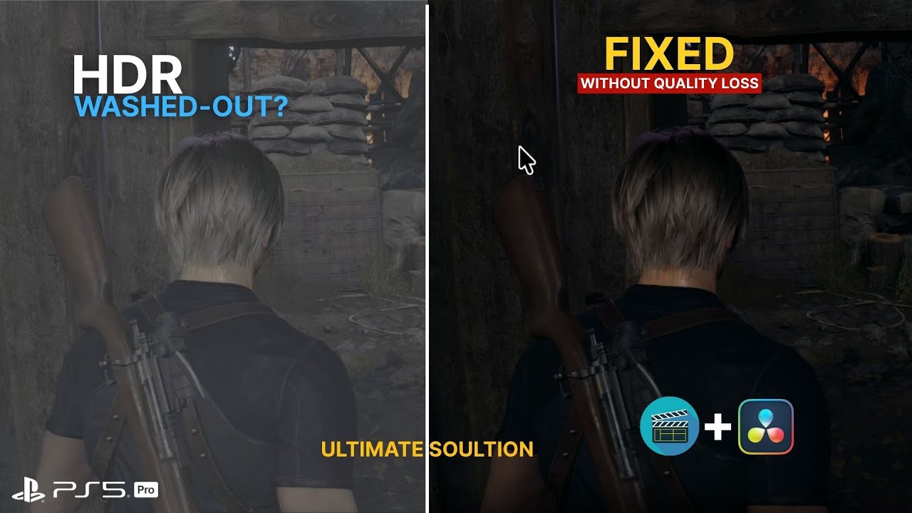 How to Fix Washed-Out PS5 HDR Colors Instantly (No Quality Loss, No HandBrake!