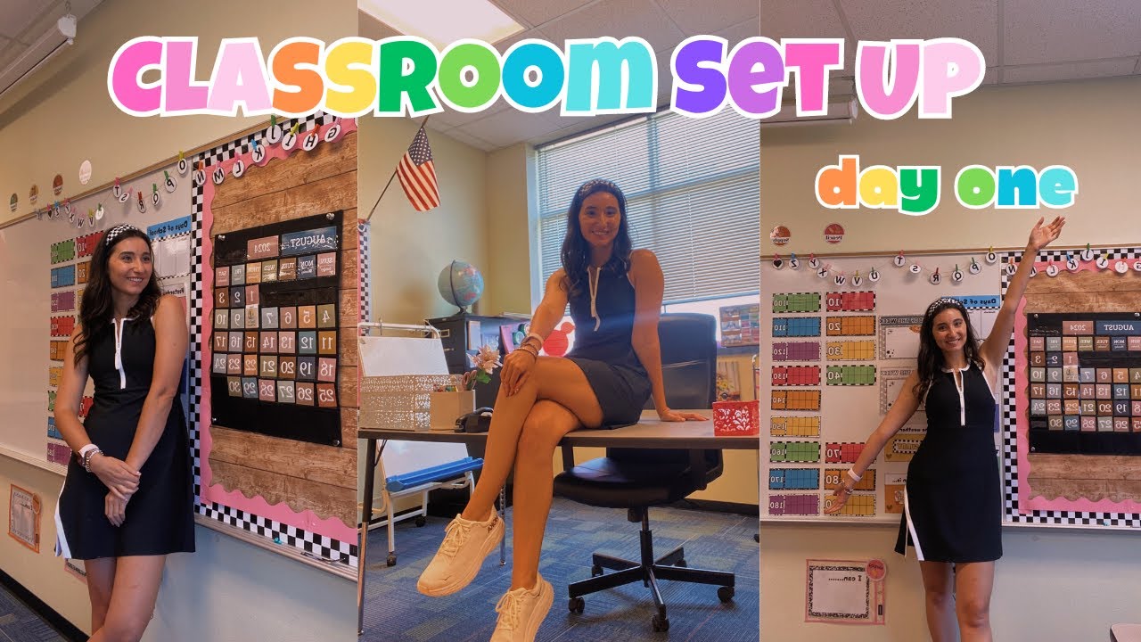 Decorate with Me| Part 1| Kindergarten Classroom| Fourth Year|