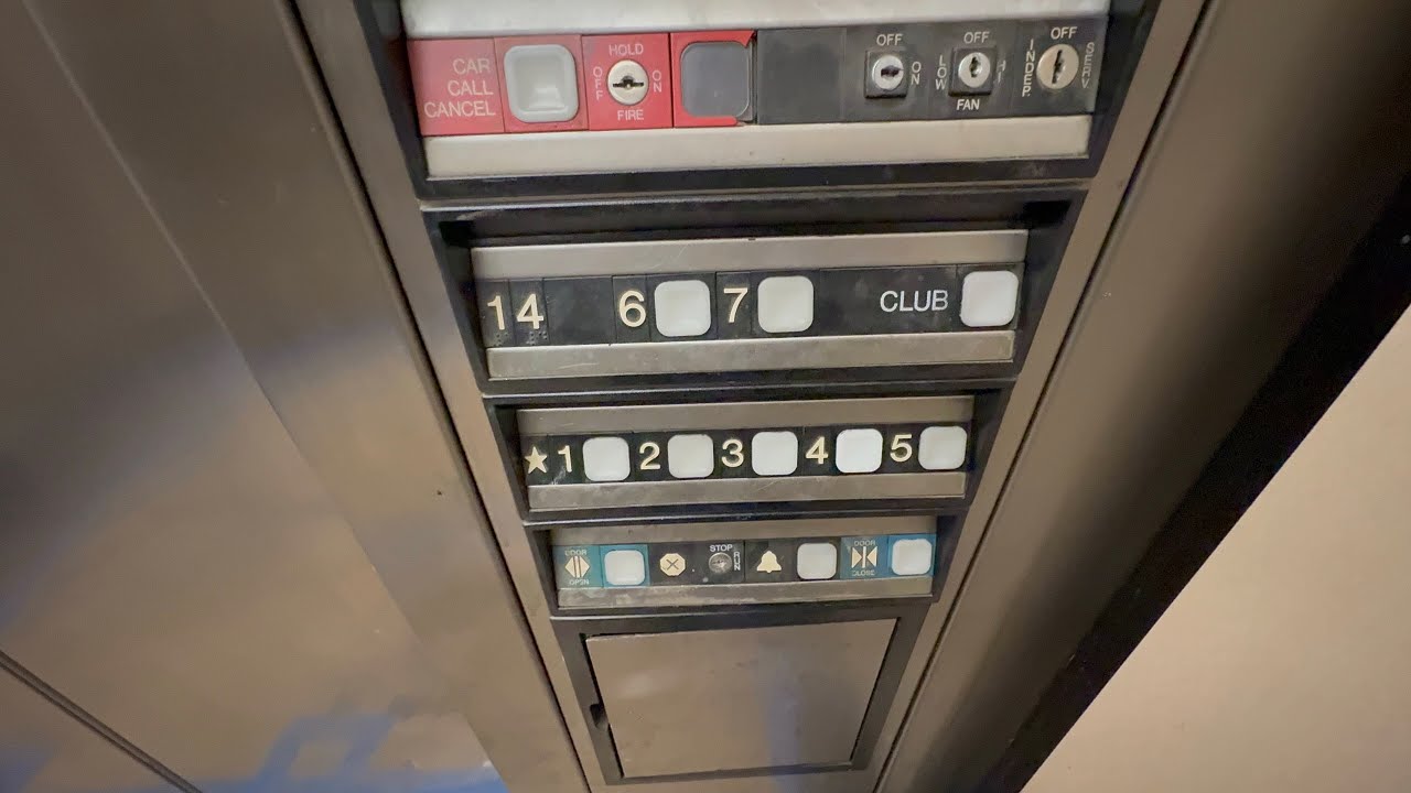 Nashville TN Custom Dover Impulse Elevators #2 at Kensington Parking Garage Vanderbilt University