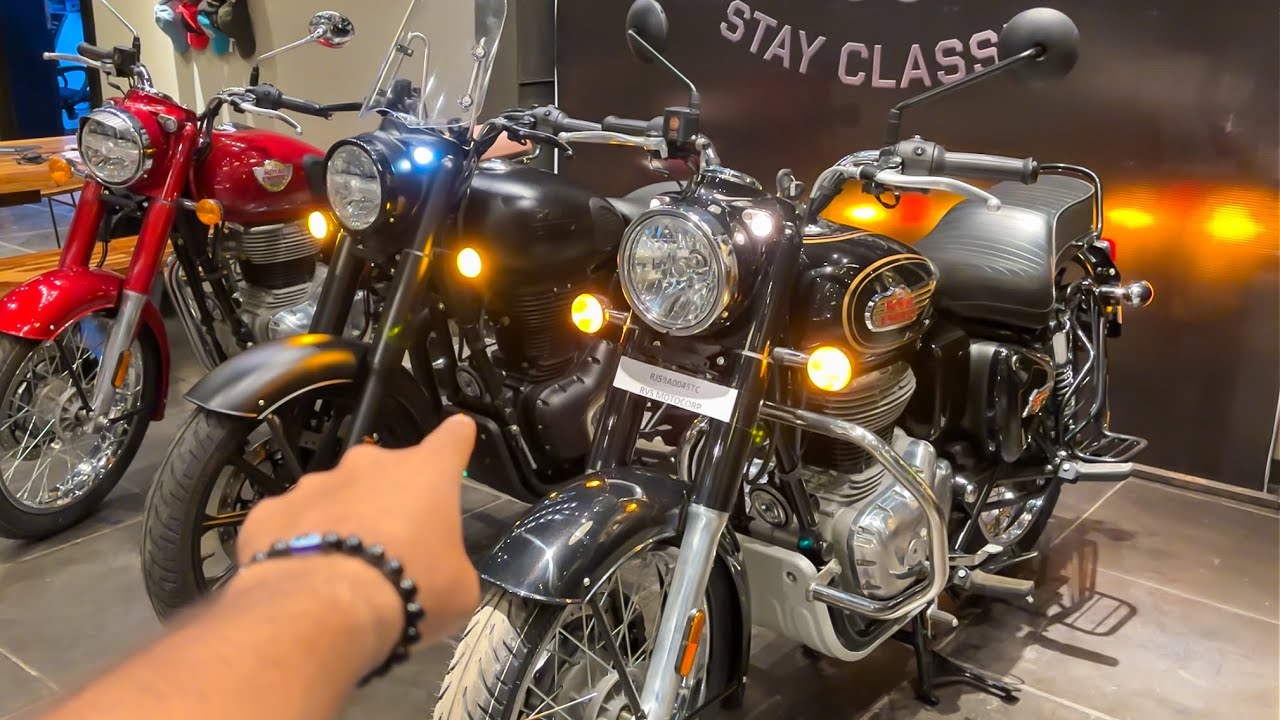 2025 All New Royal Enfield Bullet 350 VS Classic 350 Full Comparison Review