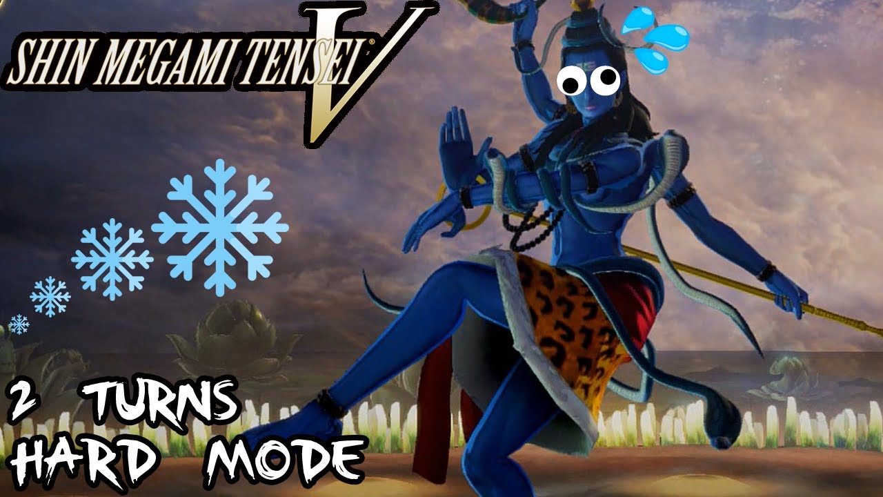 Shin Megami Tensei 5 - Shiva Boss Fight in 2 Turns w/ Magic Build Nahobino (Hard Mode) [真・女神転生V]