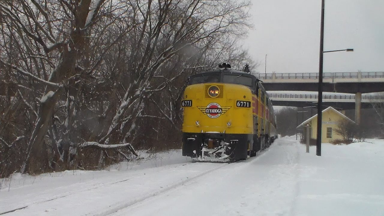 A Day On The Cuyahoga Valley Scenic Railroad (February 9 2014)