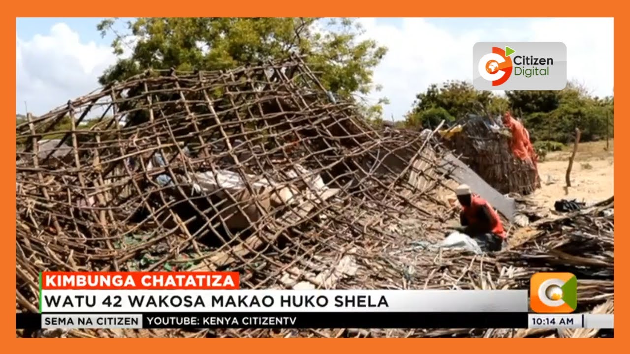 Kimbunga kikali chabomoa nyumba za watu 42 Lamu