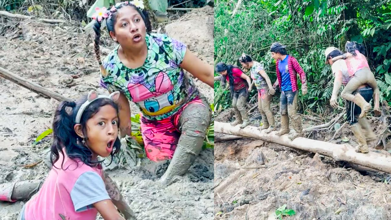 Por Desobedecer a mi Mamá Nos Quedamos En El LODO | Humor | Los Facundos.