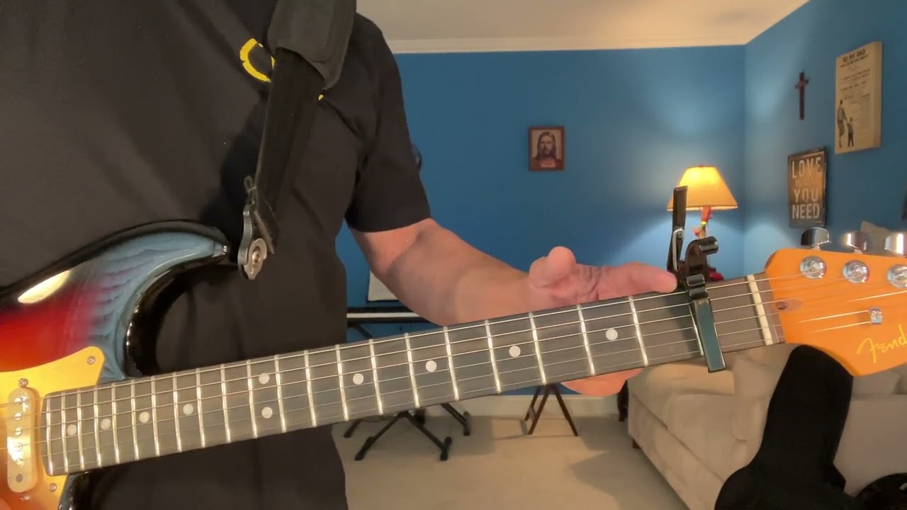 Surrounded Fight My Battles in F by Upper Room guitar tutorial