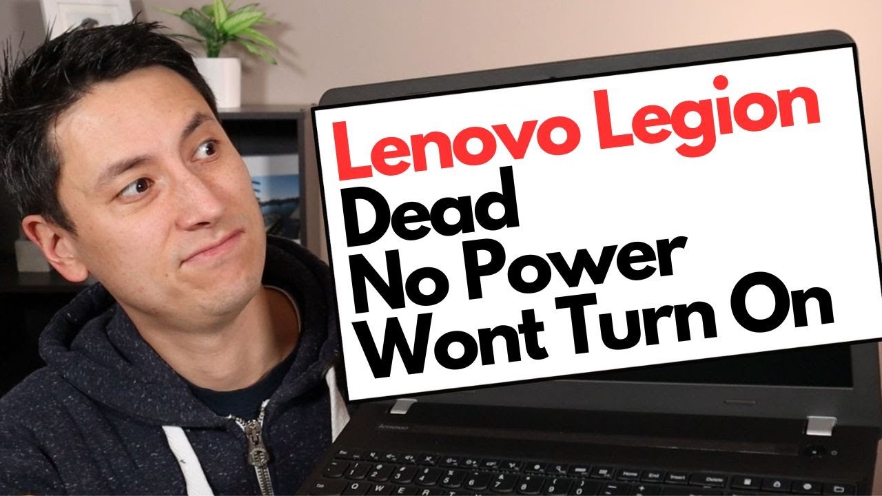 Lenovo Legion - Dead, No Power, Wont Turn On Fix !!