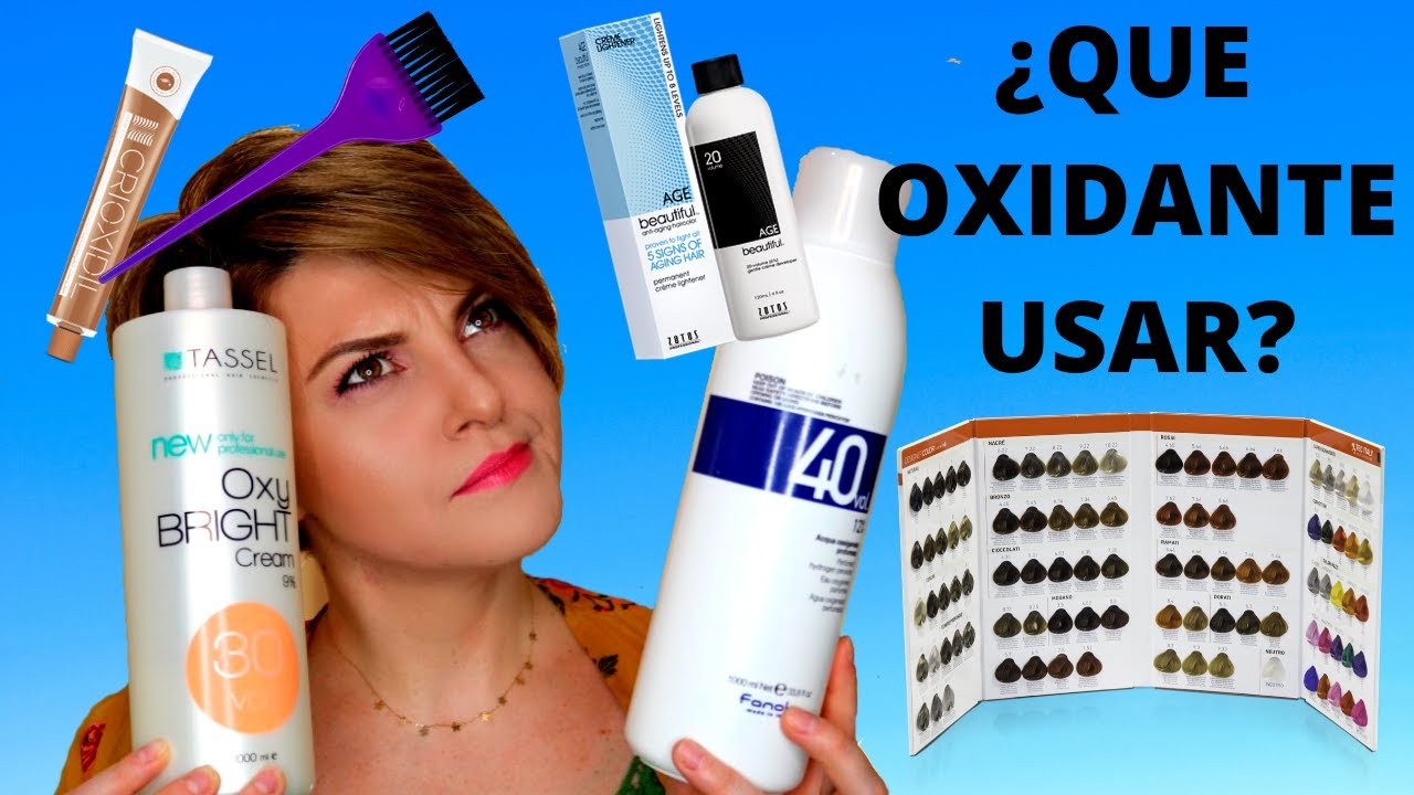 ¿Que OXIDANTE? ¿Como MEZCLAR? ¿RATIO de los tintes? #tusdudas